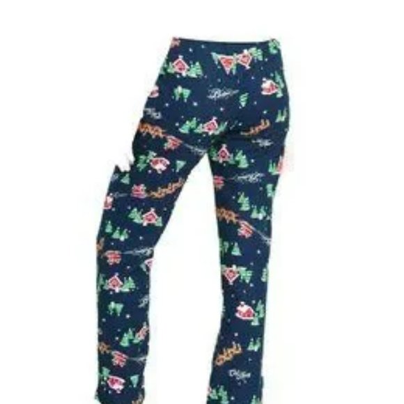 Flannel Reindeer & Sleigh Rides Pajama Pants - Picture 6 of 7